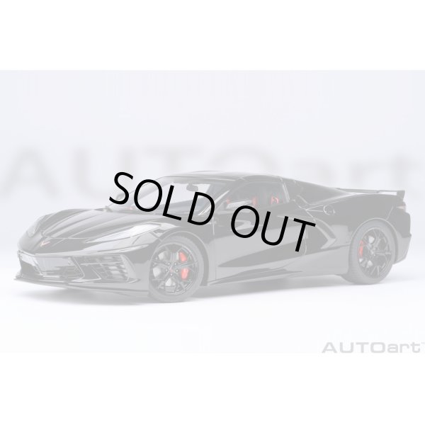 画像2: AUTOart 1/18 Chevrolet Corvette C8 Stingray Z51 (Black) (2)