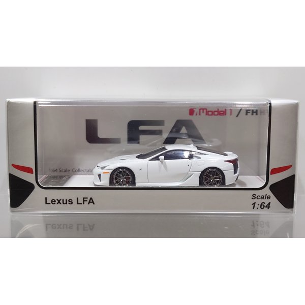 画像1: MODEL 1 1/64 Lexus LFA (LFA10) - White (1)