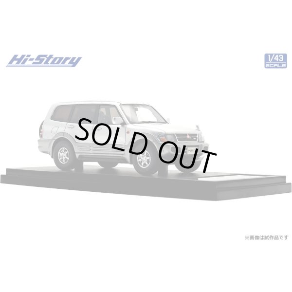 画像4: Hi Story 1/43 MITSUBISHI PAJERO Long SUPER EXCEED DI-DIESEL 3200 (1999) Satellite Silver/Queen's Silver (4)