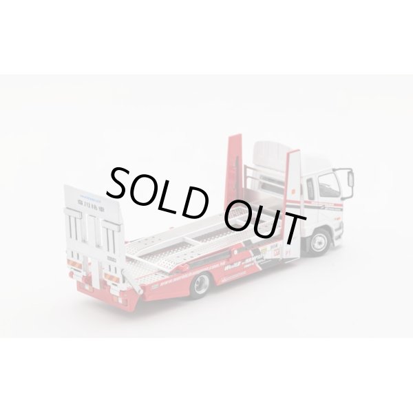 画像3: Gaincorp Products 1/64 Mitsubishi Fuso Truck - Double Decker Trailer / Wei Chuan Trailer Decoration White/Red (3)