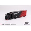 画像1: MINI GT 1/64 Mercedes-Benz Actors w/ Racing Transporter "ADVAN" (RHD) (1)