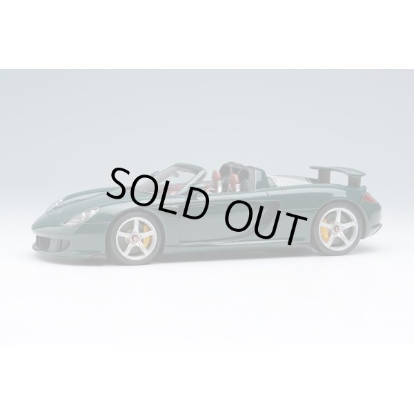 画像1: EIDOLON COLLECTION 1/43 Porsche Carrera GT 2004 Rear wing up British Racing Green Limited 80 pcs. (1)