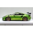 画像3: EIDOLON 1/43 Porsche 911 (991.2) GT3 RS Weissach package 2018 Giallo Verde Pearl with Body Stirpes Limited 32 pcs. (3)