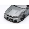 画像6: EIDOLON 1/43 NISSAN SKYLINE GT-R (NISMO BNR34 CRS Version) Dark Metal Gray with Logo Sticker 2011 (6)