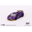 画像2: MINI GT 1/64 Lamborghini Huracan STO Viola Pasiphae (LHD) (2)