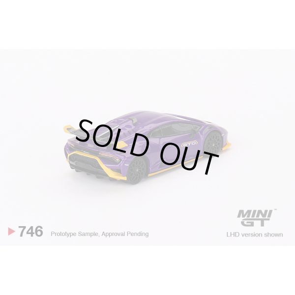 画像3: MINI GT 1/64 Lamborghini Huracan STO Viola Pasiphae (RHD) (3)