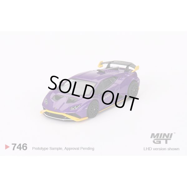 画像2: MINI GT 1/64 Lamborghini Huracan STO Viola Pasiphae (RHD) (2)