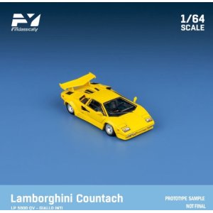 画像: Finclassically 1/64 Countach LP5000 QV Yellow