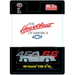 画像: M2 Machines 1/64 1991 Chevrolet C1500 SS 454 Custom Silver