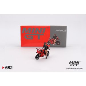 画像: MINI GT 1/64 Ducati Panigale V4 S with Dugati Girl