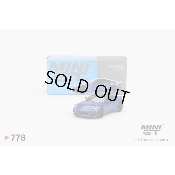 画像1: MINI GT 1/64 Pandem Nissan Z Seiran Blue (RHD) (1)