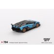 画像3: MINI GT 1/64 Lamborghini Aventador SVJ 63 Blue Aegir (RHD) (3)