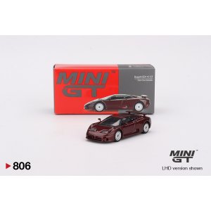 画像: MINI GT 1/64 Bugatti EB110 GT Dark Red Metallic (LHD)