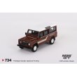 画像2: MINI GT 1/64 Land Rover Defender 110 1985 County Station Wagon Russet Brown (LHD) (2)