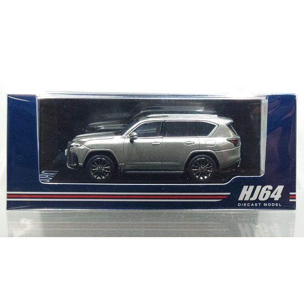 画像1: Hobby JAPAN 1/64 LEXUS LX600 F Sport Sonic Titanium (1)