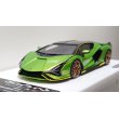 画像10: EIDOLON 1/43 Lamborghini Sian FKP 37 2019 with Stripe Giallo Verde Pearl Limited 35 pcs. (10)