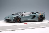 画像: EIDOLON 1/18 Lamborghini Aventador LP750-4 SV 2015 Grigio Telesto (Orange Large SV Logo) Limited 50 pcs.