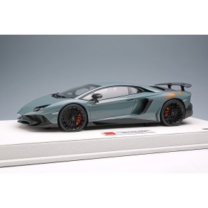 画像: EIDOLON 1/18 Lamborghini Aventador LP750-4 SV 2015 Grigio Telesto (Orange Large SV Logo) Limited 50 pcs.