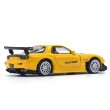 画像7: POP RACE 1/64 MAZDA RX-7 (FD3S) RE-AMEMIYA WIDEBODY YELLOW (7)