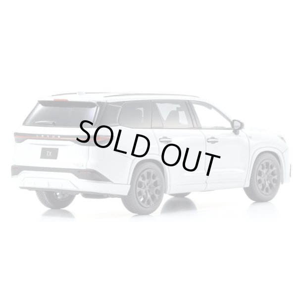 画像2: Kyosho Original 1/43 Lexus TX 500h F SPORT Performance (Platinum White) (2)