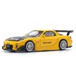 画像5: POP RACE 1/64 MAZDA RX-7 (FD3S) RE-AMEMIYA WIDEBODY YELLOW (5)