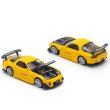 画像11: POP RACE 1/64 MAZDA RX-7 (FD3S) RE-AMEMIYA WIDEBODY YELLOW (11)