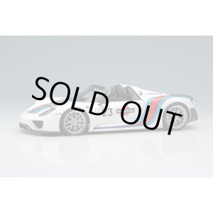 画像: EIDOLON 1/43 Porsche 918 Spyder weissach package 2011 Martini stripe