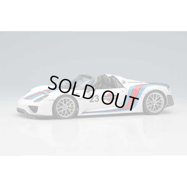 画像1: EIDOLON 1/43 Porsche 918 Spyder weissach package 2011 Martini stripe (1)