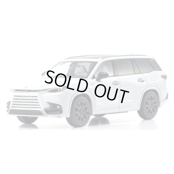 画像1: Kyosho Original 1/43 Lexus TX 500h F SPORT Performance (Platinum White) (1)