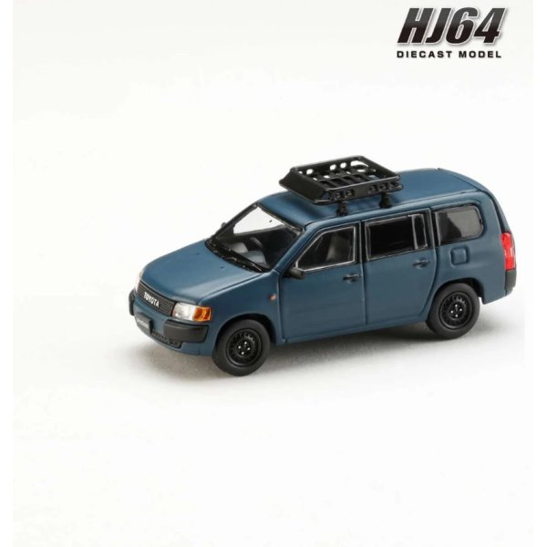 画像2: Hobby JAPAN 1/64 Toyota Probox Custom Version Matte Blue (2)