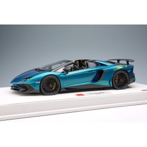 画像: EIDOLON 1/18 Lamborghini Aventador LP750-4 SV Roadster 2015 Artemis Green (Yellow Large SV Logo) Limited 50 pcs.