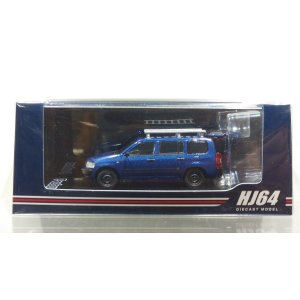 画像: Hobby JAPAN 1/64 Toyota Probox Custom Version / Roof Carrier Dark Blue Mica