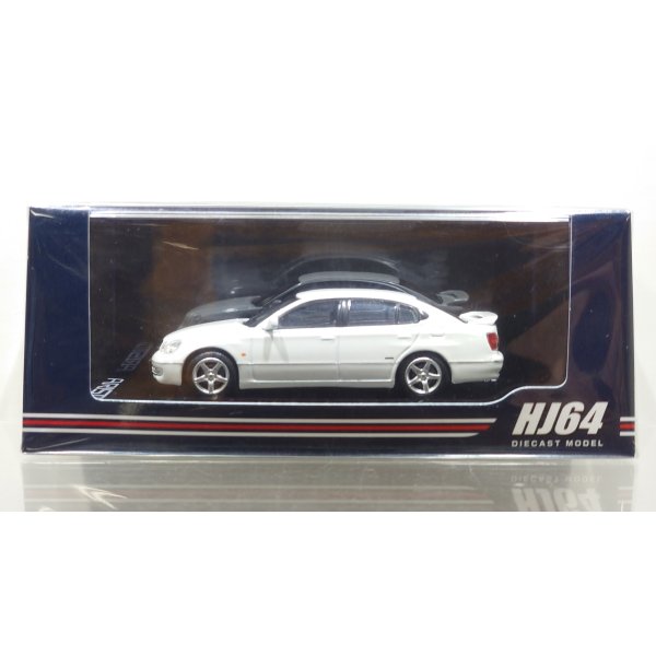 画像1: Hobby JAPAN 1/64 Toyota Aristo V300 VERTEX EDITION White Pearl Crystal Shine 前期型 (1)