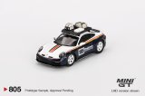 画像: MINI GT 1/64 Porsche 911 Dakar Rally Design Package White/Gentian Blue Metallic (RHD)