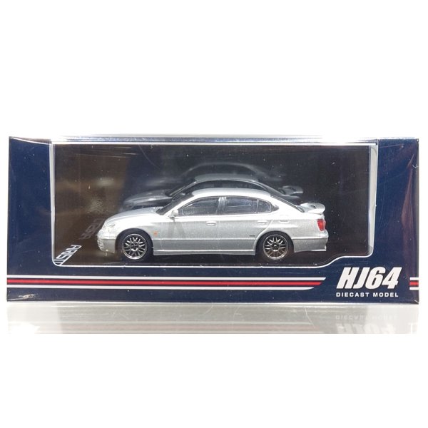 画像1: Hobby JAPAN 1/64 Toyota Aristo V300 VERTEX EDITION Custom Version Silver Metallic 前期型 (1)