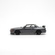 画像2: POP RACE 1/64 GT-R R32 GUN GREY METALLIC (2)