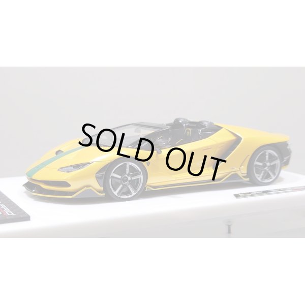 画像1: EIDOLON 1/43 Lamborghini Centenario Roadster LP770-4 2016 Grande Giallo Pearl Limited 32 pcs. (1)