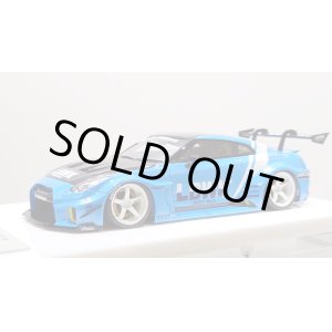 画像: EIDOLON 1/43 LB Silhouette WORKS GT 35GT-RR (GT Wing Version) Azzurro Pearl Limited 32 pcs.