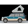 画像4: TOMYTEC 1/64 Limited Vintage NEO Mitsubishi Pajero Mid Roof Wide VR '91 (Green/Beige) オプションパーツ装着車 テント, フィギュア付  (4)