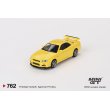 画像2: MINI GT 1/64 Nissan Skyline GT-R R34 V-Spec Lighting Yellow (RHD) (2)