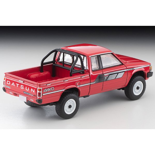 画像2: TOMYTEC 1/64 Limited Vintage NEO Datsun Truck 4WD King Cab AD (Red) (2)