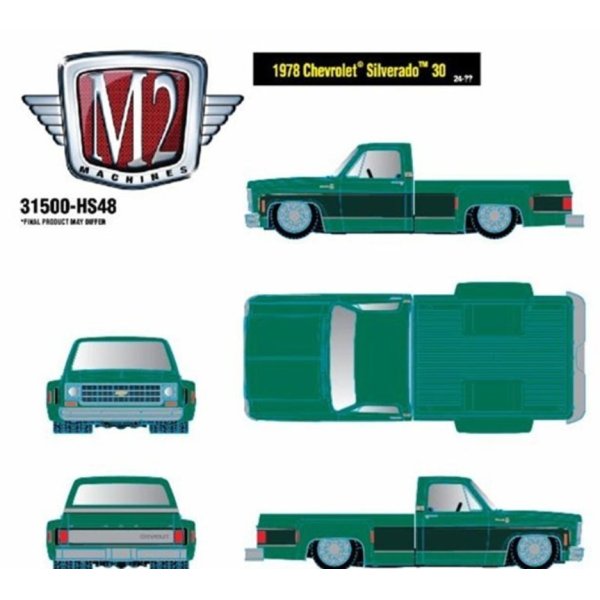 画像2: M2 Machines 1/64 1978 Chevrolet Silverado 30 (2)