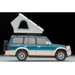 画像5: TOMYTEC 1/64 Limited Vintage NEO Mitsubishi Pajero Mid Roof Wide VR '91 (Green/Beige) オプションパーツ装着車 テント, フィギュア付  (5)