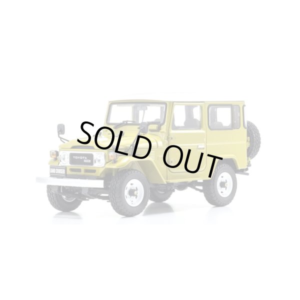 画像1: Kyosho Original 1/18 Toyota Land Cruiser 40 Van (Yellow) (1)