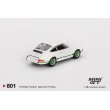 画像3: MINI GT 1/64 Porsche 911 Carrera RS 2.7 Grand Prix White/Green Livery (RHD) (3)