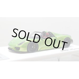 画像: EIDOLON 1/43 Porsche 918 Spyder weissach package 2011 Giallo Verde Pearl Limited 35 pcs.