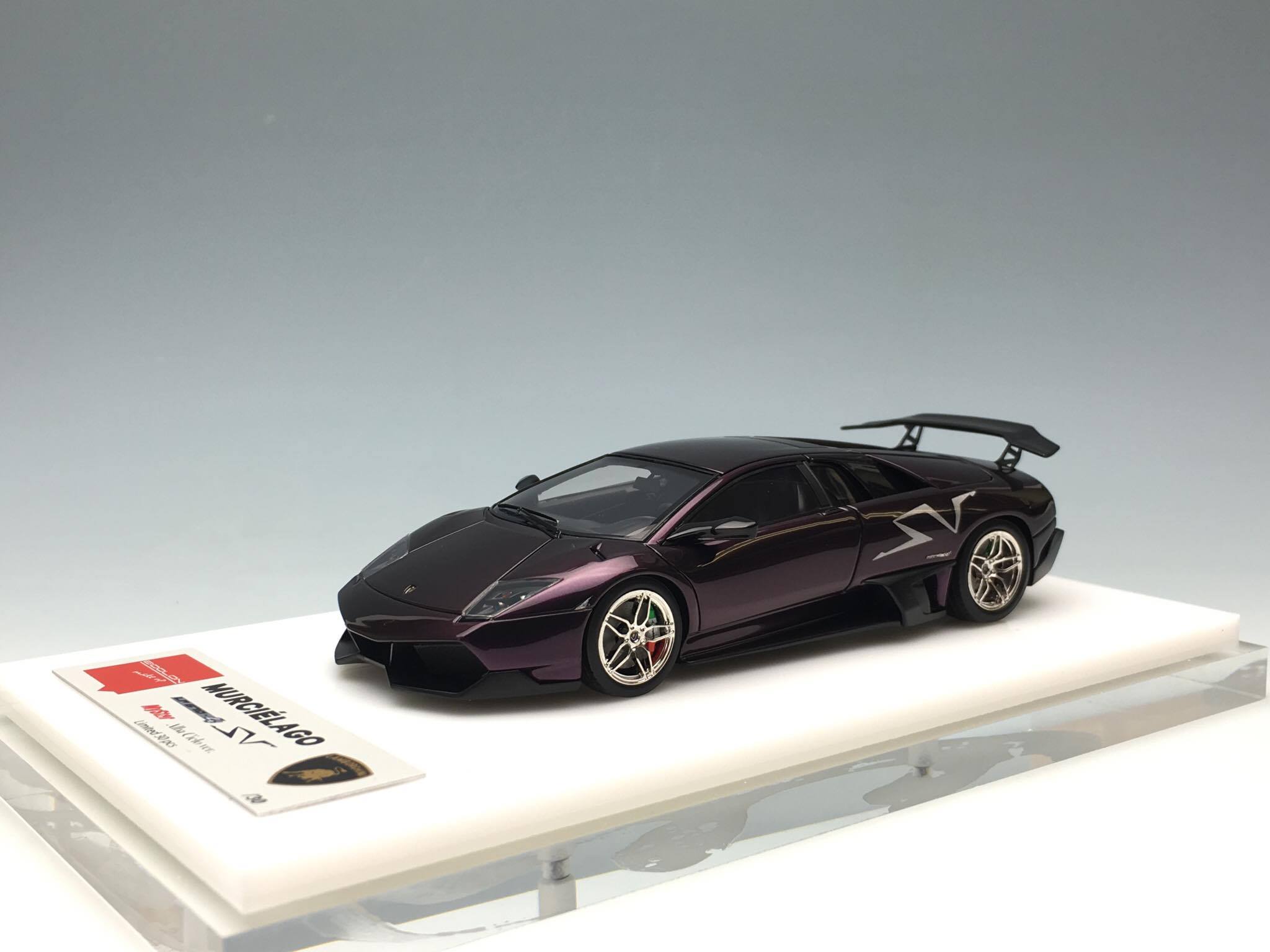 EIDOLON × MyStar 1/43 Lamborghini Murcielago LP670-4 SV Alba Cielo ver.  Limited 30 pcs.