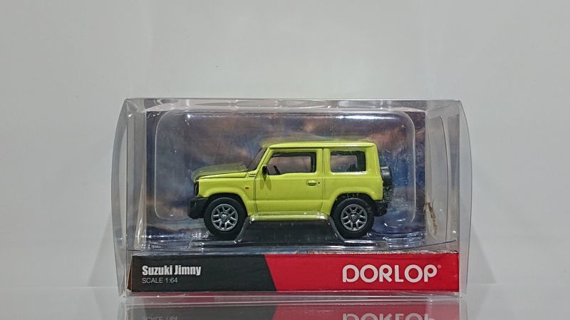 画像1: DORLOP 1:64 SUZUKI Jimny RHD キネティックイエロー (1)