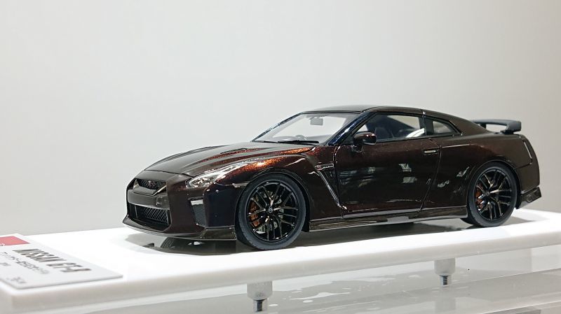 EIDOLON 1/43 NISSAN GT-R アンバサダー就任記念モデル 2018 Midnight Opal Limited 50pcs.