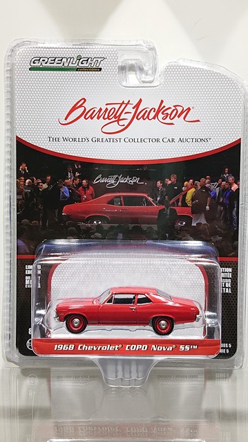 画像1: GREEN LiGHT 1/64 Barrett-Jackson 'Scottsdale Edition' Series 5 968 Chevrolet COPO Nova SS (Lot #1268) (1)